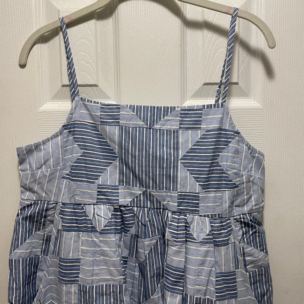 Sea New Work Helmi Striped Shirting Midi Dress - Picture 10 of 16